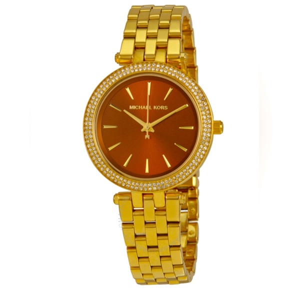 Michael KORS mini golf tone women’s watch - Picture 1 of 9